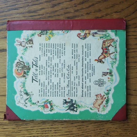 Vintage 50s Uncle Wiggily And The Alligator Hardcover Children's Book - Picture 9 of 9